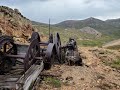 Great Ribbons Of Gold-Laden Quartz Down Flooded Mine Shaft