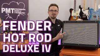 Fender Hot Rod Deluxe IV Valve Combo - New Features, Review \u0026 Demo