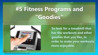Simple Treadmill Buying Guide Video