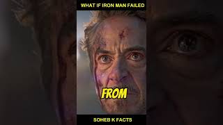 What If Iron Man Failed To Stop Thanos | Avengers Endgame #shorts #marvel #viral