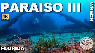 #Wreck Diving: Paraiso III (Miami, Florida)