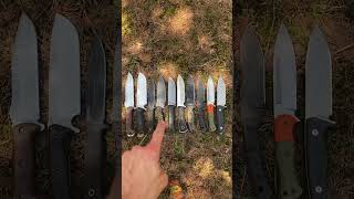 TOP 10 MEDIUM SURVIVAL KNIFE SHOWDOWN #knife #huntsman #outdoors #bushcraft #knives #survival