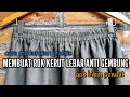 Cara Mudah & Praktis Membuat Rok Kerut Lebar Anti Gembung, Gak Bikin Gendut