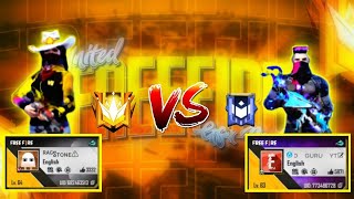 grandmaster top player vs bad guru ff 1vs1 costom