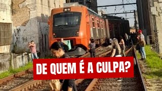 VIAMOBILIDADE CULPA CPTM SOBRE DESCARRILAMENTOS