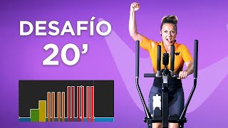Clase completa de elíptica en 20 minutos -  Lucía De Santos - Bestcycling