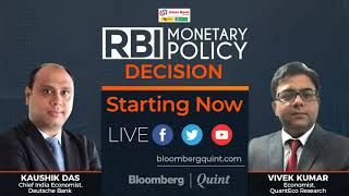 RBI Monetary Policy Review With Kaushik Das & Vivek Kumar