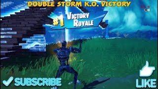 Double Storm K.O. Victory Royale - RARE - Fortnite