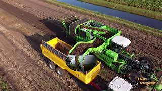 Aardappelrooien met Steggink Akkerbouw B.V. uit Kloosterhaar