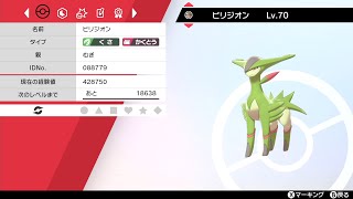 【ポケモン剣盾 冠の雪原】ビリジオン出現場所