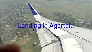 Indigo Flight Journey From Bangalore To Imphal Manipur Via Agartala Tripura