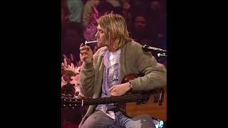 Kurt Cobain telling Dave Grohl to shutup