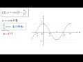 【三角関数】cosのグラフのかき方をイチから練習しよう！