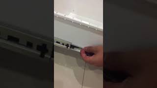 How to open the top two drawers