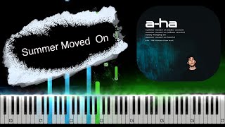 A-ha - Summer Moved On Piano Tutorial