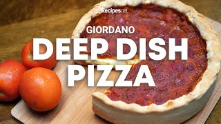 Easy HOMEMADE PIZZA - CHICAGO STYLE DEEP DISH | Recipes.net
