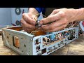 restoration sony ta 150 integrated amplifier restore antique amp