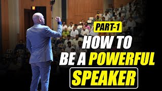 How to be A powerful Speaker Part - 1 | Harshvardhan Jain | 📞7690030010