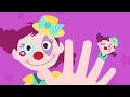 clown song finger family clowns song for children