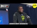 nfl combine michigan dl kenneth grant touts 3 down ability says mike tomlin meeting all business