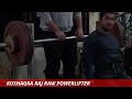 127.5 kg raw bench press @ 66kg