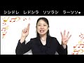 喜びの歌（ソプラノリコーダー）指文字・指揮・字幕