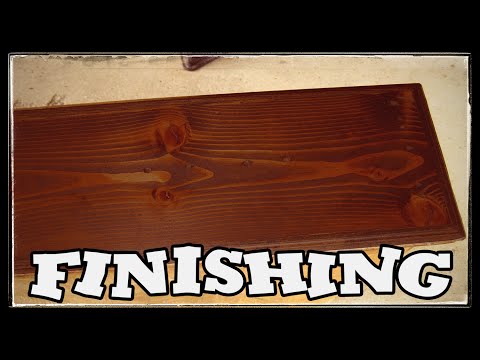 Conditionning and Staining Pine Conditionning and Staining Pine