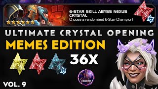 Ultimate Crystal Opening V9 (Memes Edition) - 2X Abyss NEXUS Crystals!!!