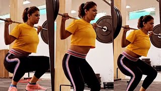 Actress Yamini Bhaskar H0T Gym Workout Video | Heroine Yamini Bhaskar Videos | #YaminiBhaskar