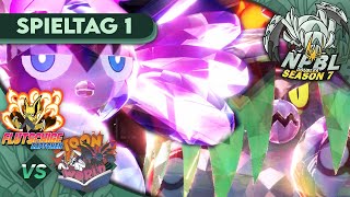 Der erste Draftliga Kampf in Pokémon Karmesin \u0026 Purpur! | NPBL Spieltag 1