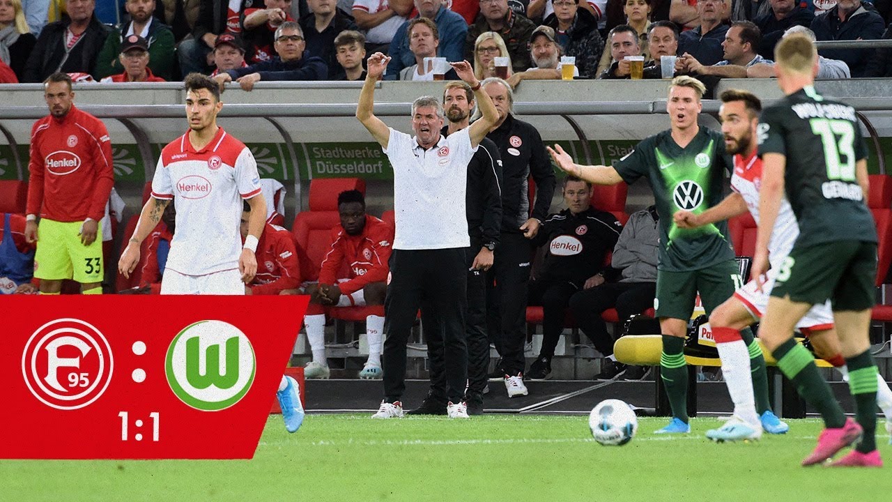 F95-Spieltag | Fortuna Düsseldorf Vs. VfL Wolfsburg 1:1 ...