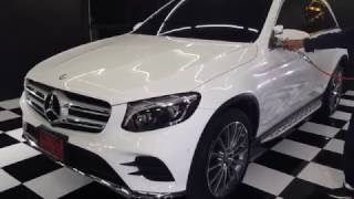 รีวิวขั้นตอนการพ่นเคลือบแก้ว Mecedes-Benz GLC250d #Mega Shield ระบบพ่นระบบทาราคาไม่แพง