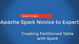 Creating External Table with Spark