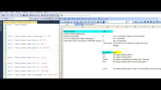 Hands on SQL Wildcards/LIKE/WHERE/Interview Questions with Complete SQL queries
