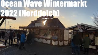 Ocean Wave Wintermarkt 2022 Norddeich (Niedersachsen, Ostfriesland)