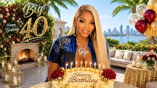 The beautiful GoodPussyCat aka Mysterious sing HBD to Gigi