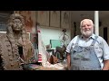 A window into the West -  at the studio of the late great sculptor Richard Greeves