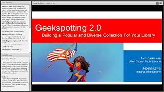 Geekspotting 2.0:  Building a popular and diverse collection for your library 11 29 2017
