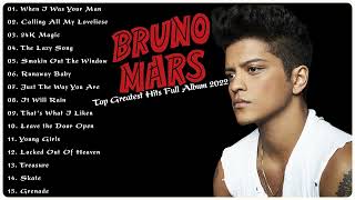 Bruno Mars Greatest Hits 2022 NO ADS 💝 - Top 30 Best Songs of Bruno Mars Full Album 💝