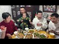 东北农村过年全流程！18道菜年夜饭“荤素搭配”，祝大家新年一切顺利