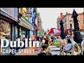 Dublin Ireland, Summer walk August 2022 | Capel street, Henry street and O'Connell street| 4k HDR