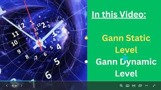 Gann Static and Dynamic levels | Gann Trading Strategy #timecycle #wdgann