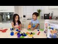 Hasan and Aryana review Gears Gears Gears from Learning Resources