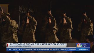 Harlingen High School showcase military impact on society