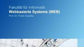 Einleitung zu webbasierten Systeme