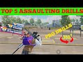 Top 5 Assaulting Drill In Pubg Mobile || THE ASSAULTER