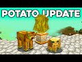 so minecraft added a potato dimension