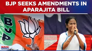 BJP Welcomes Bengal's Aparajita Bill But Seeks A Few Amendments | English News