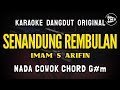 SENANDUNG REMBULAN - IMAM S ARIFIN || KARAOKE DANGDUT ORIGINAL || NADA COWOK