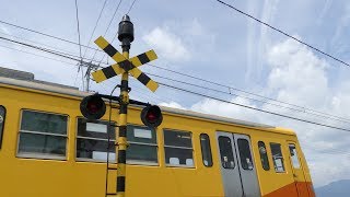 癒しのｺﾞﾝｸﾞ式♪ 山城8号踏切道(鉄製電鐘) 三岐鉄道(5)三重県四日市